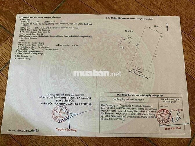 BÁN ĐẤT MT PHẠM NHƯ XƯƠNG , TẶNG QUÁN BIDA . 268M2 RẺ NHẤT THỊ