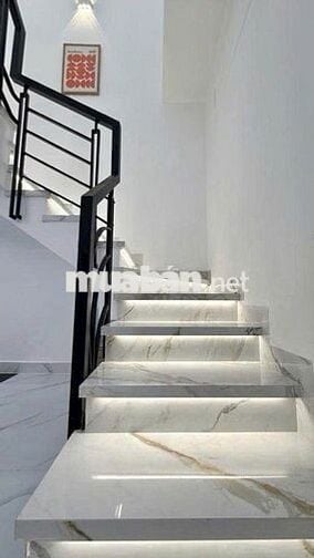 NHÀ ĐẸP 2 TẦNG, HẺM XE HƠI THÔNG 6M, DT (4,5X11)M2, 4,99 TỶ CÒN TL