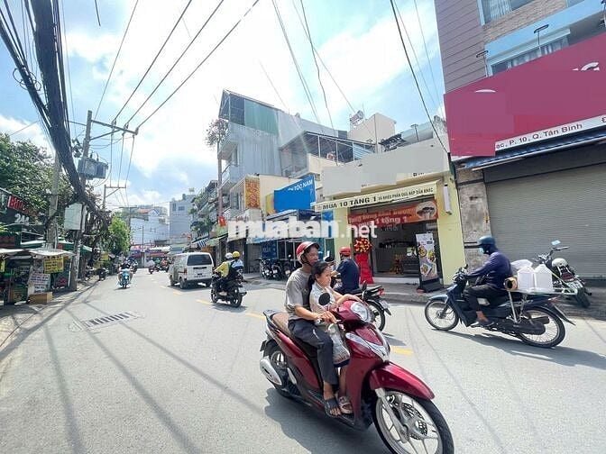 Mặt Tiền Đường Hồng Lạc Ngay Chung Cư Bàu Cát.