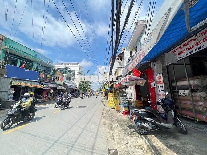 Mặt Tiền Đường Hồng Lạc Ngay Chung Cư Bàu Cát.