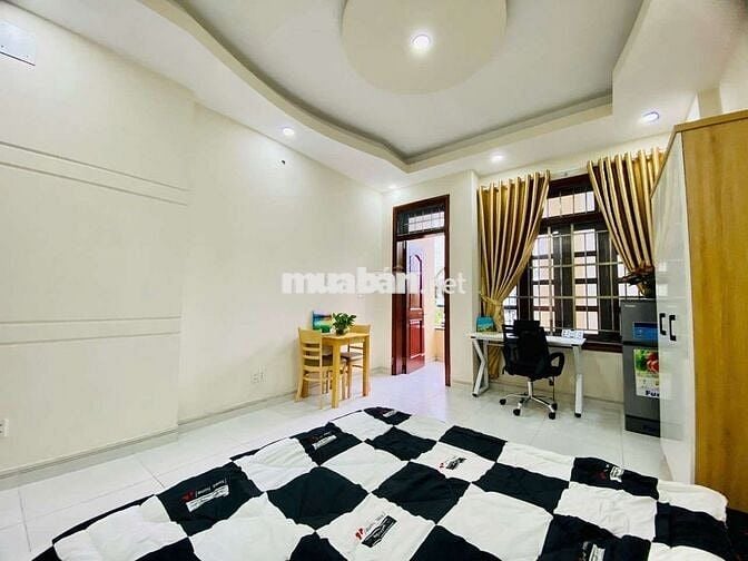 CHDV Studio - Bancol siu thoáng mát,ngay Etown Cộng Hoà, full nội thất