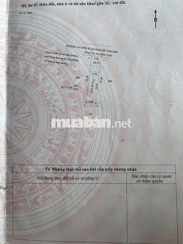 đường Lai uyên 52 -Hồ Chí minh giá chỉ 800tr