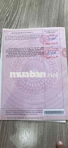 Nhà 2 tầng khu trung tâm thành phố