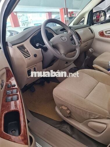 TOYOTA INNOVA 2.0G,số sàn, 2008,160000km,MỘT CHỦ