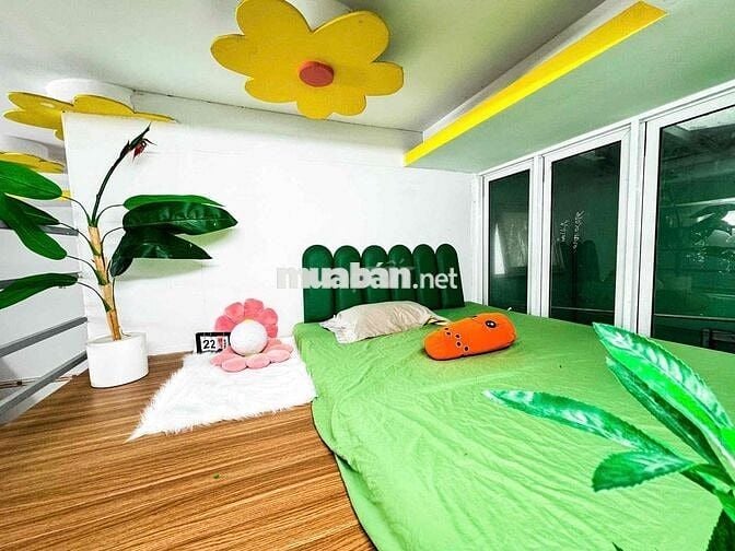 Căn Hộ 3 Chỗ Ngủ , 1WC Nội Thất Đầy Đủ , Ban Công Thoáng Mát