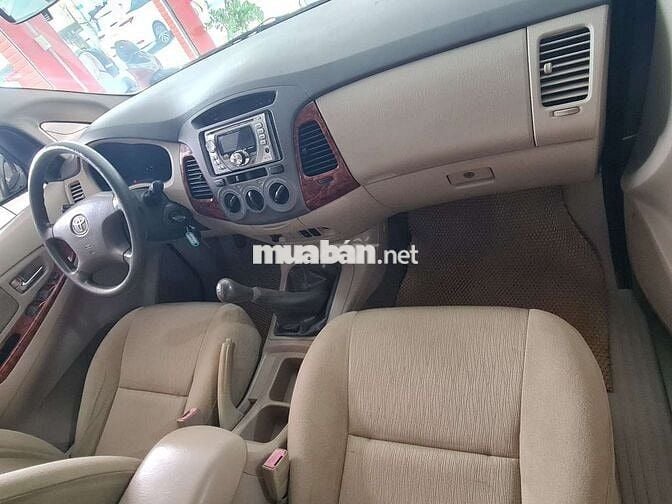 TOYOTA INNOVA 2.0G,số sàn, 2008,160000km,MỘT CHỦ