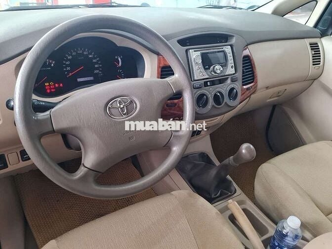 TOYOTA INNOVA 2.0G,số sàn, 2008,160000km,MỘT CHỦ