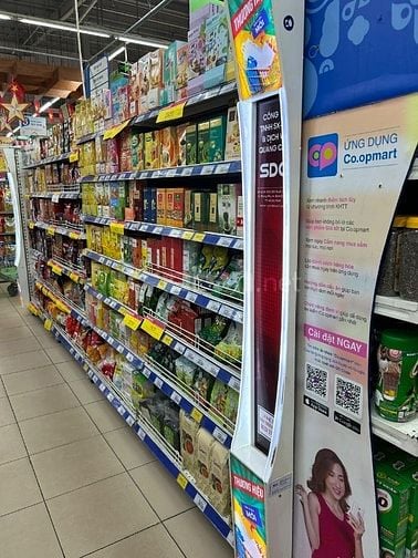 HỆ THỐNG QUẦY HÀNG SIÊU THỊ CẦN NV BÁN HÀNG LÀM VIỆC GẮN BÓ LÂU DÀI 