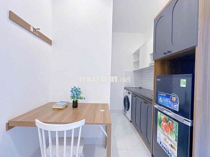 Cho Thuê Căn 2PN_1WC Ban Công 60M2 Full NT Có Máy Giặt Riêng Quận 8