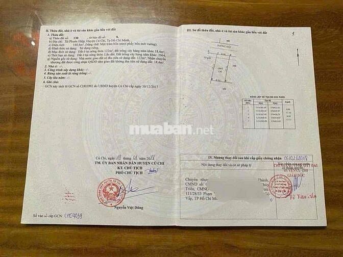 8X17 TẠI LÊ THỊ VUI. PHƯỚC HIỆP. GIÁ RẺ CHO KHÁCH TÀI CHÍNH THẤP. SHR