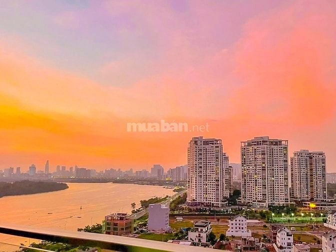 Bán Căn hộ tại One Verandah gồm 3 phòng ngủ tầng cao view sông 108m2