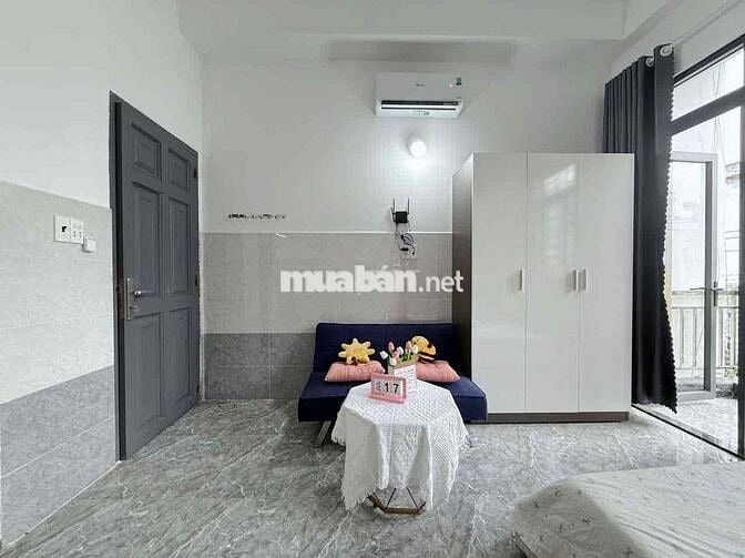 STUDIO BAN CÔNG - ETOWN CỘNG HOÀ - FULL NỘI THẤT