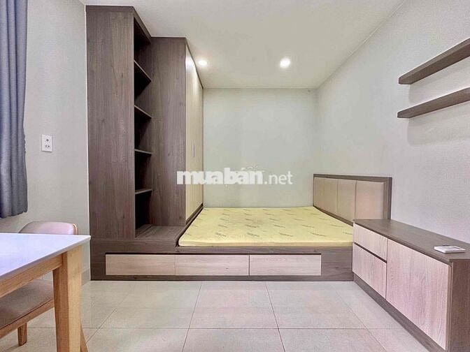 CĂN HỘ 30m2 FULL NỘI THẤT CỬA SỔ TRỜI GẦN ĐH VĂN LANG CHỢ BÀ CHIỂU