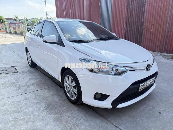 Toyota Vios 2016 1.5E CVT - 150000 km hỗ trợ bank