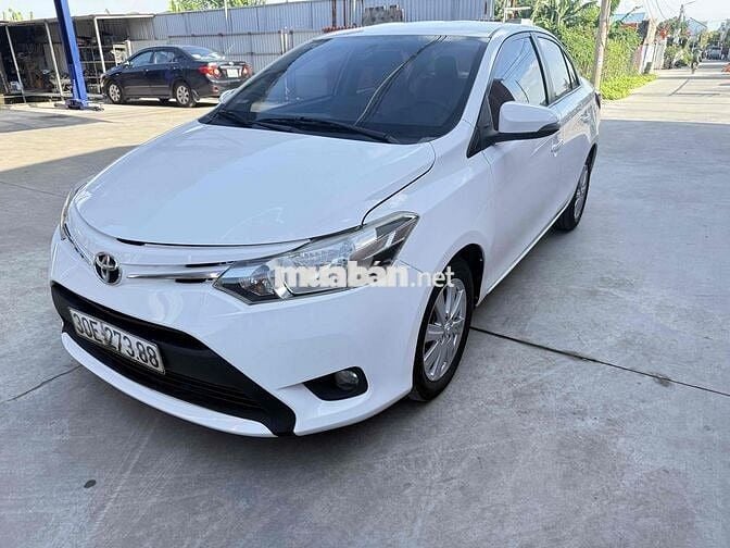 Toyota Vios 2016 1.5E CVT - 150000 km hỗ trợ bank