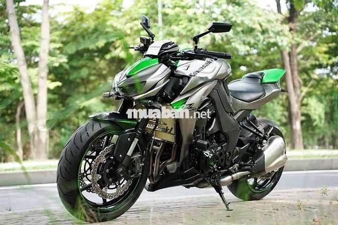 🥰 KAWASAKI Z1000 ABS 2016 XÁM XANH SIU ĐẸP