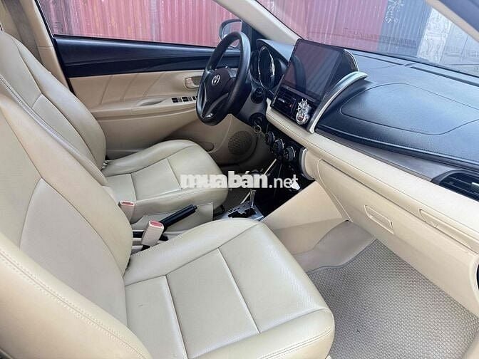 Toyota Vios 2016 1.5E CVT - 150000 km hỗ trợ bank