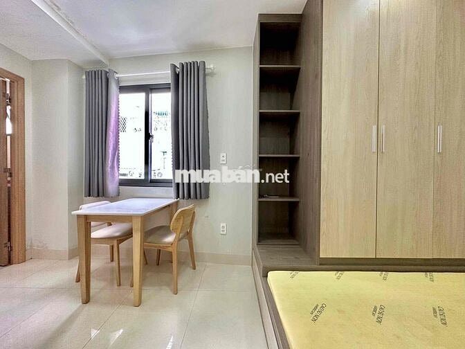 CĂN HỘ 30m2 FULL NỘI THẤT CỬA SỔ TRỜI GẦN ĐH VĂN LANG CHỢ BÀ CHIỂU