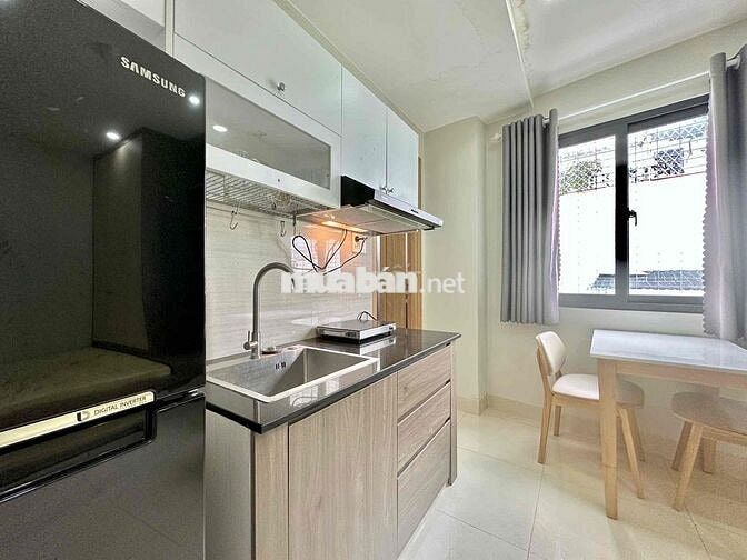CĂN HỘ 30m2 FULL NỘI THẤT CỬA SỔ TRỜI GẦN ĐH VĂN LANG CHỢ BÀ CHIỂU