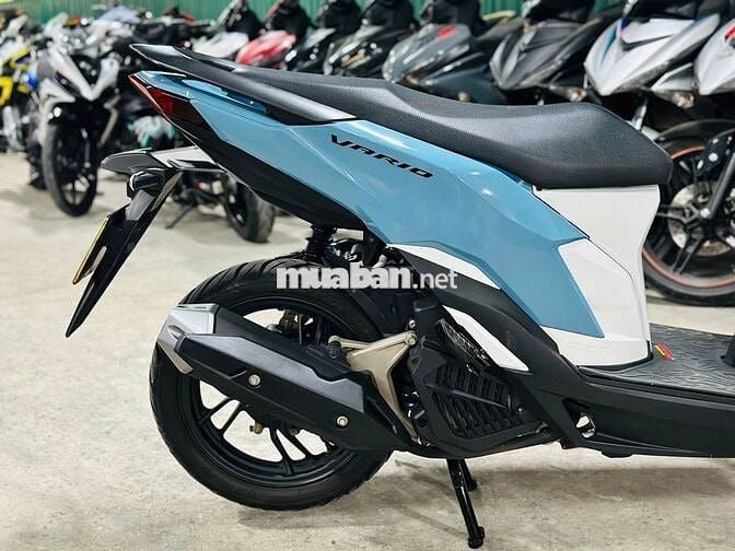 XE MÁYTHANH TÙNG_VARIO 125 XANH TRẮNG LƯỚT -CÓ GÓP