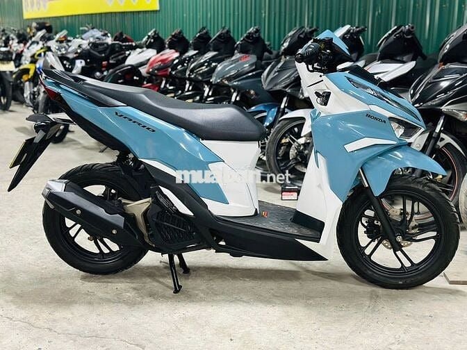 XE MÁYTHANH TÙNG_VARIO 125 XANH TRẮNG LƯỚT -CÓ GÓP