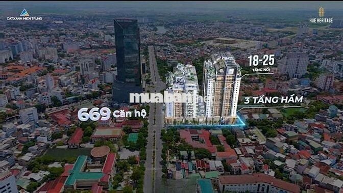 Sở hữu ngay dự án kim cương tại trung tâm Huế