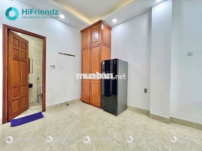 TRỐNG SẴN CĂN STUDIO FULL NỘI THẤT - CỬA SỔ TRỜI - THANG MÁY