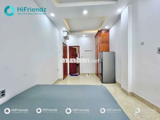 TRỐNG SẴN CĂN STUDIO FULL NỘI THẤT - CỬA SỔ TRỜI - THANG MÁY