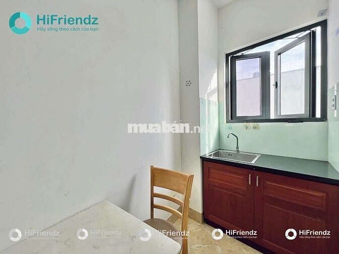 TRỐNG SẴN CĂN STUDIO FULL NỘI THẤT - CỬA SỔ TRỜI - THANG MÁY