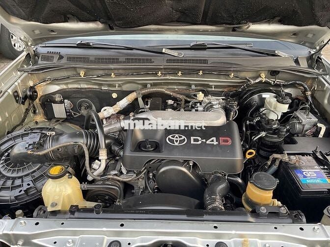Toyota Fortuner 2009 2.5G - máy dầu số sàn