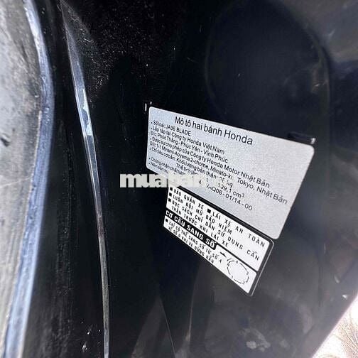 honda BLADE 2016 9chủ