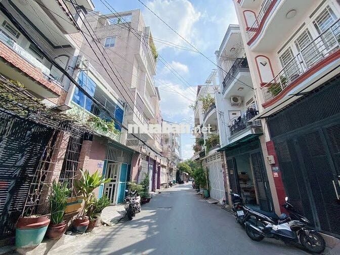 NI SƯ HUỲNH LIÊN-TÂN BÌNH 40M2-4TẦNG MỚI TINH-HẺM XE HƠI 7CHỖ.CHỈ 5T75