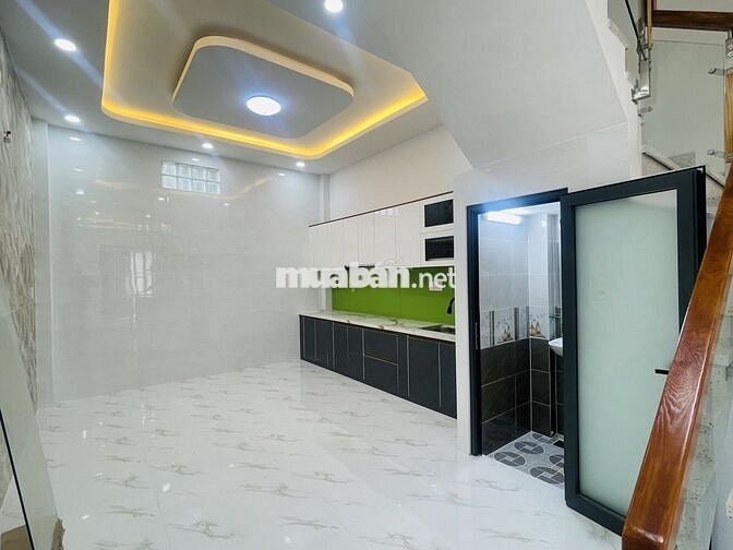 LÊ QUANG ĐỊNH - XE HƠI ĐỖ TRONG NHÀ - 4 TẦNG - 200m2 SD