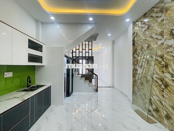 LÊ QUANG ĐỊNH - XE HƠI ĐỖ TRONG NHÀ - 4 TẦNG - 200m2 SD