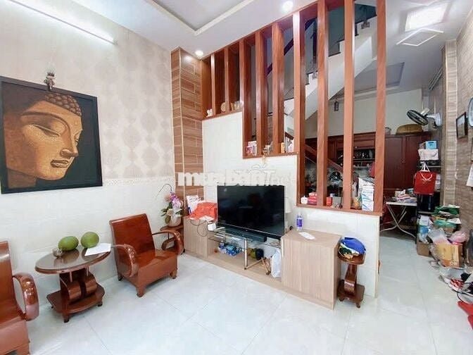 NI SƯ HUỲNH LIÊN-TÂN BÌNH 40M2-4TẦNG MỚI TINH-HẺM XE HƠI 7CHỖ.CHỈ 5T75