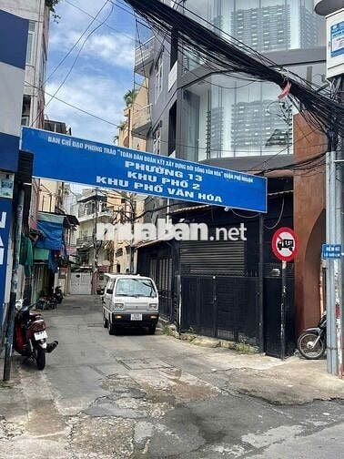 cho thuê nhà HXH Huỳnh Văn Bánh 5x8m, 3 lầu st 4pn giá 14 triệu