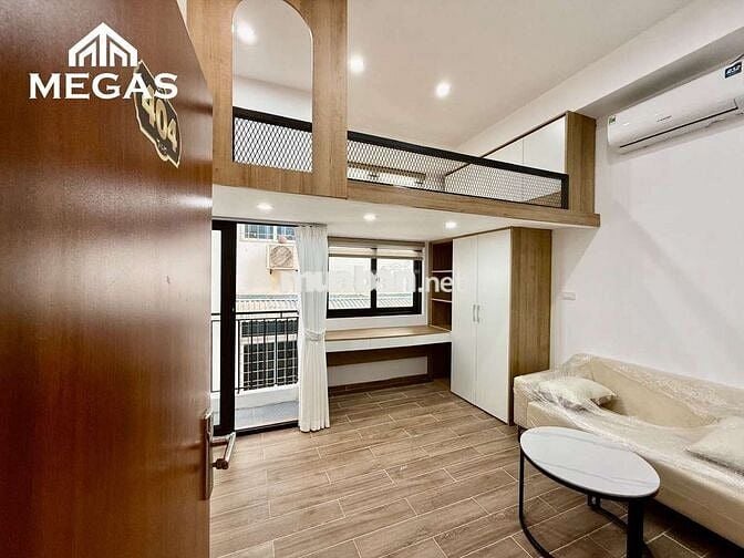 KHAI TRƯƠNG CĂN HỘ GÁC XÉP FULL ĐỒ BAN CÔNG GẦN HỌC VIỆN BƯU CHÍNH