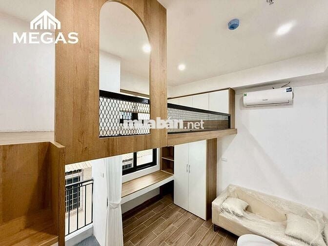 KHAI TRƯƠNG CĂN HỘ GÁC XÉP FULL ĐỒ BAN CÔNG GẦN HỌC VIỆN BƯU CHÍNH
