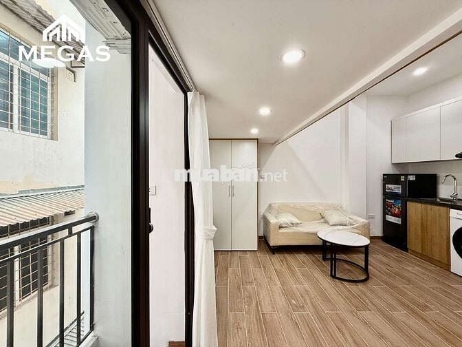 KHAI TRƯƠNG CĂN HỘ GÁC XÉP FULL ĐỒ BAN CÔNG GẦN HỌC VIỆN BƯU CHÍNH