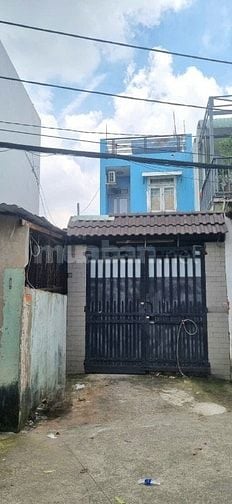 mặt tiền hẻm 8m xe tải đậu cửa thông ra kênh tham lương ra thống nhất.