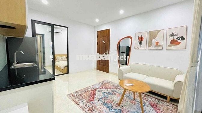 CHO THUÊ CCMN PHỐ LẠC LONG QUÂN. 1N1K 30M2. THANG MÁY. GIÁ 6TR3