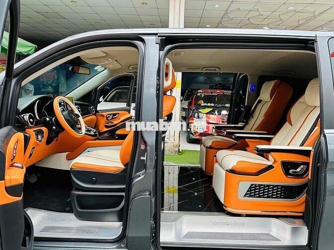 Mercedes Benz V220 lên nội thất maybach Model 2016