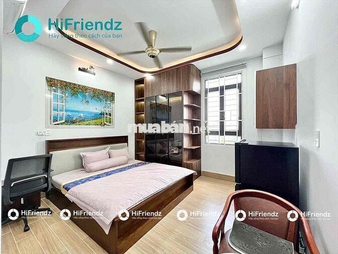 PHÒNG STUDIO ĐẦY ĐỦ NỘI THẤT CỬA SỔ TRỜI GẦN SIÊU THỊ EMART