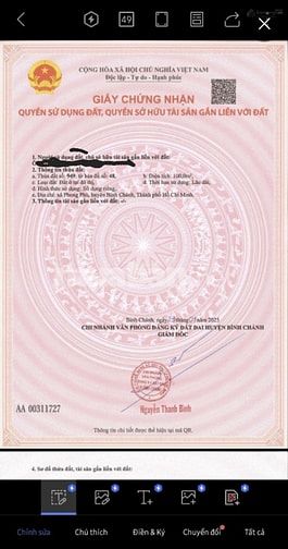 CHÍNH CHỦ CẦN BÁN GẤP 7 LÔ ĐẤT THỔ CƯ