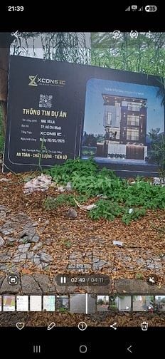 160m2 đất XD Biệt Thự, đường nhựa 7m, cách Huỳnh T Phát 30m Nhà Bè