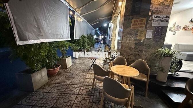sang quán 2 mặt tiền  , không nhận đăng tin quảng cáo