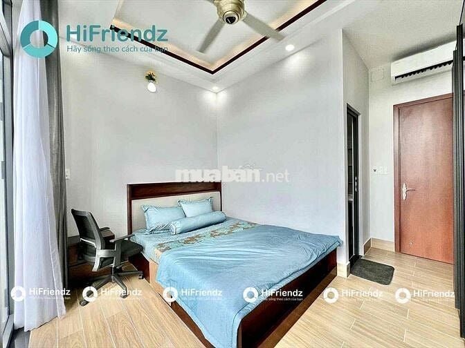 Cho thuê căn hộ ban công cao cấp mới xây ngay Emart Phan Huy Ích
