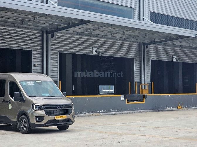 Cho thuê kho 10.000m² KCN Xuyên Á Long An, PCCC tự động, pháp lý chuẩn