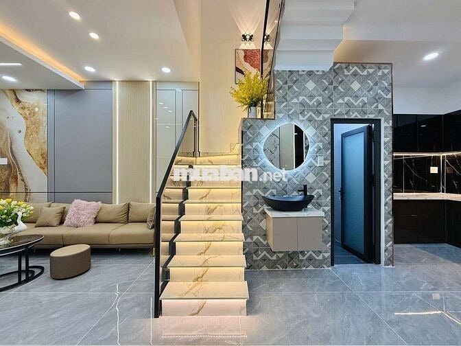 Nhà đẹp gò vấp pham văn chiêu vào ở ngay rất đẹp