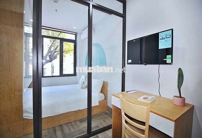 Siêu phẩm CCMN 2n1k 45m2 full đồ xịn sò, có TV. tại Hoàng Hoa Thám
